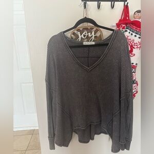 Free People We The Free Coraline Thermal top,